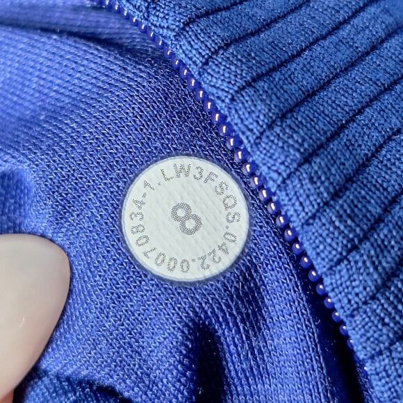 Lululemon Ventscape Half-Zip Long Sleeve Top 8 Psychic Running Thumbholes Cuffin - Picture 4 of 12